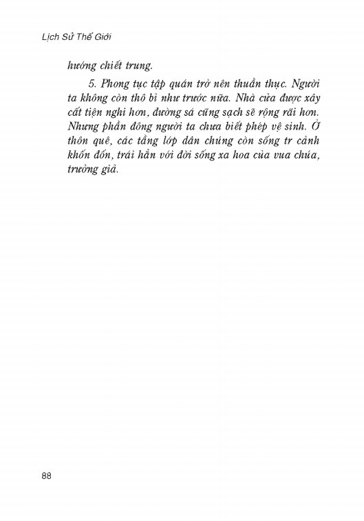 Lịch Sử Thế Giới