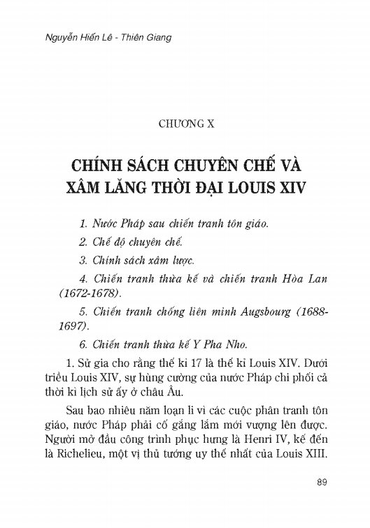 Lịch Sử Thế Giới