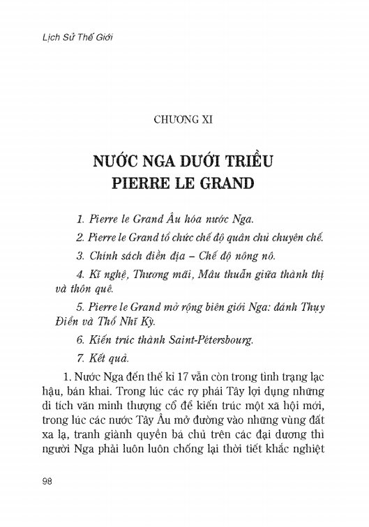 Lịch Sử Thế Giới